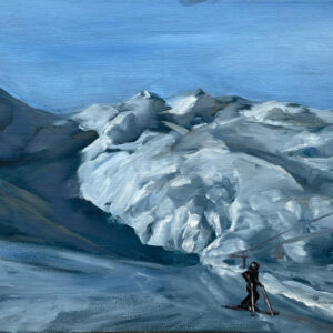 Livigno, 30x40, olej