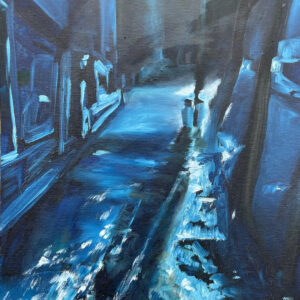 Strašnice, 50x40, olej