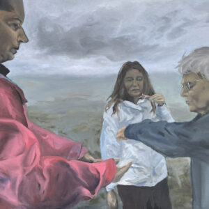 Rituál, 50x70, olej