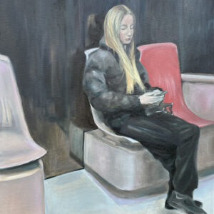 Umělá inteligence, 60x50, olej