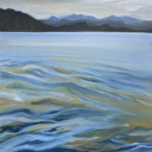 Země na obzoru, 70x50, olej