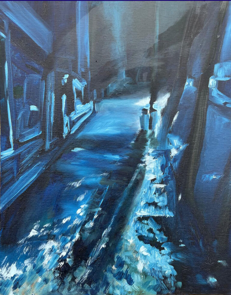 Strašnice, 50x40, olej