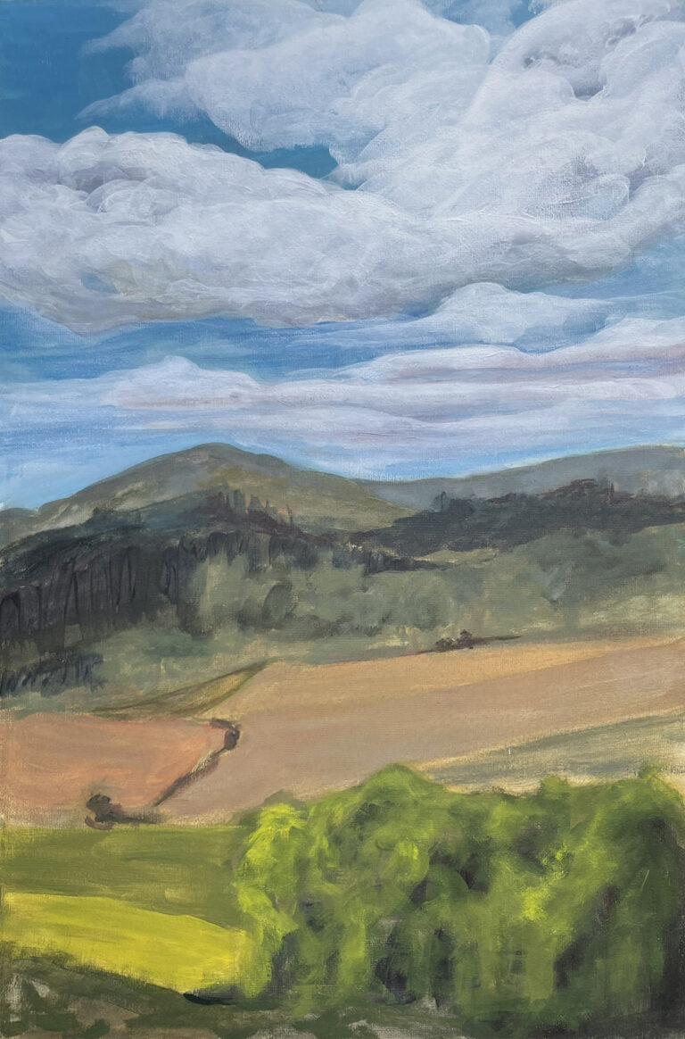 Krkonoše, 60x40, alryl